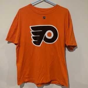 Reebok Philadephia Flyers Chris Pronger No 20 Tee Shirt Large